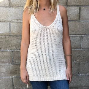 Anthropologie Sweater Tank by Moth